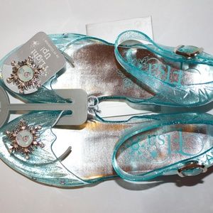 New Frozen Elsa Light-Up Sparkle Dress Shoes